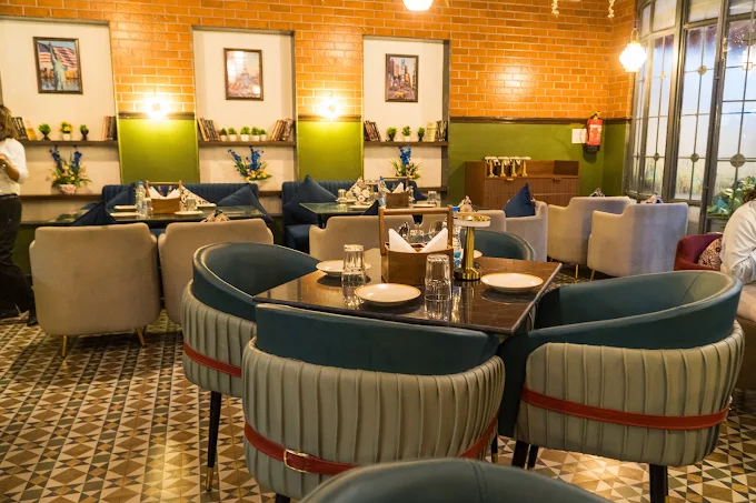 The dining room at Mark’s Eatery